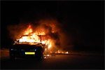 Prio 1 Brand Wegvervoer Auto Oost Buitenpost